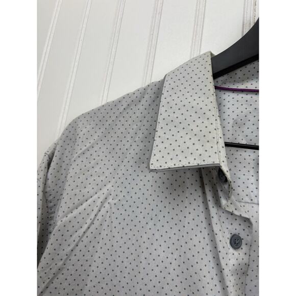 INC International Concepts Shirt Men’s Polka Dot Long Sleeve Button Up XL #78 - Picture 8 of 13